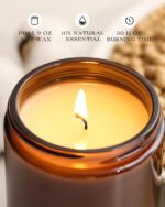 AOOVOO Scented Candles - 4PC Candle Set, 36 oz Soy Candles, Soy Candle for Home ... - Image 4