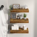 QEEIG 10" Deep Floating Shelves for Wall - 10 x 16 inch Book Shelf Bathroom Bedr... - Image 3