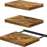 QEEIG 10" Deep Floating Shelves for Wall - 10 x 16 inch Book Shelf Bathroom Bedr... - Image 7