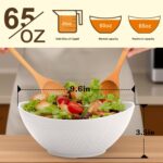 Homienly 9.6 inch Serving Bowls, Large Serving Dishes for Wedding Parties, 60 Oz... - Image 3