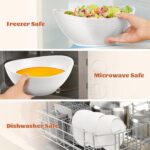 Homienly 9.6 inch Serving Bowls, Large Serving Dishes for Wedding Parties, 60 Oz... - Image 5