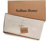 Solino Home Linen Tablecloth 54 x 72 Inch - 100% Pure Linen Light Natural Table ... - Image 5