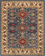 SAFAVIEH Antiquity Collection Area Rug - 6' x 9', Blue & Red, Handmade Tradition... - Image 4