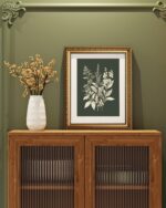 ARPEOTCY Gold Framed Canvas Wall Art, Botanical Floral Illustration Art Prints, ... - Image 3