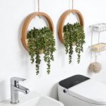 Artificial Hanging Plants Hanging Planter Fake Succulents Artificial String of P... - Image 3