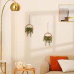 Artificial Hanging Plants Hanging Planter Fake Succulents Artificial String of P... - Image 7