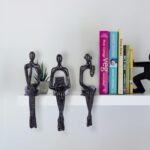 Resin Graffiti Home Decor Thinker Statue Accents, Set of 3 Thinker Sculptures Of... - Image 6