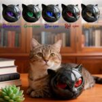 Luxury Black Cat Stone Sculpture Marble Look Resin Statue Elegant Home Decor & G... - Image 4