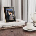 Fun Memories 4x6 Enamel Picture Frame with HD-Tempered Glass, Gold Metal Edge wi... - Image 4
