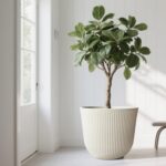 WORTH Garden Round Large Planter Pot 1-Pack - 17.5" Dia x 15.5" H - Durable Plas... - Image 7