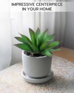Velener Artificial Outdoor Agave Plant - Small Size UV Resistant Fake Agave Plan... - Image 7