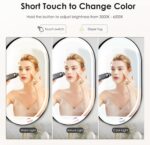 SDHYL LED Bathroom Mirror Medicine Cabinet with 3-Color Dimmable Lights & Anti-F... - Image 5
