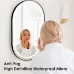 SDHYL LED Bathroom Mirror Medicine Cabinet with 3-Color Dimmable Lights & Anti-F... - Image 7