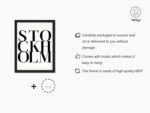 TwoDays Stockholm Style Room Decor for Women, Chic Trendy Wall Art for Living Ro... - Image 4
