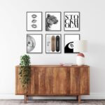 TwoDays Stockholm Style Room Decor for Women, Chic Trendy Wall Art for Living Ro... - Image 6