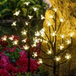 Solar Garden Lights Waterproof, Sola Lights Outdoor Decorative 4Pack,80Led Solar... - Image 7