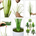 Artificial Areca Palm Plant Fake Tropical Tree Perfect Faux Plants in Pot for In... - Image 6