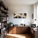 ZQARTZZQ 3 Piece Framed Wall Art Abstract Wall Decor Black Gold Pictures Marble ... - Image 4