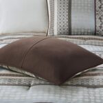 Madison Park Cozy Comforter Set - Luxurious Jaquard Traditional Damask Design, A... - Image 7
