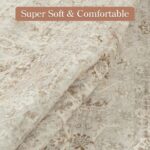 Collive Washable Area Rug 8x10, Neutral Boho Rugs for Living Room Rugs 8x10 Non ... - Image 4