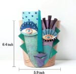 Mrlikale Abstract Face Planter Pots, Unique Head Planter with Drainage Hole for ... - Image 6