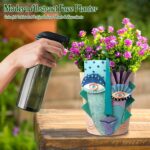 Mrlikale Abstract Face Planter Pots, Unique Head Planter with Drainage Hole for ... - Image 7