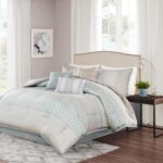 Madison Park Luxury Comforter Set-Traditional Jacquard Design All Season Down Al... - Image 3