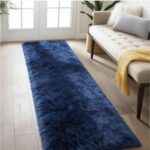 2x4 Shaggy Runner Rug, Ultra Soft Fluffy Plush Indoor Area Rug for Hallway Bedro... - Image 3