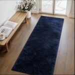 2x4 Shaggy Runner Rug, Ultra Soft Fluffy Plush Indoor Area Rug for Hallway Bedro... - Image 4