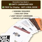 PROBENEX Suite Faux Decorative Books Set of 7 | Not Real Books(Cardboard Boxes) ... - Image 4