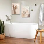 TJRRKYHY 2Pcs Modern Boho Abstract Canvas Wall Art Beige Minimalist Woman Line A... - Image 8