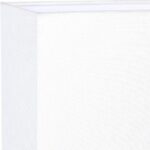 21'' Gold Bedside Lamps Set of 2, White Rectangular Linen Shades, Luxury Wrought... - Image 5