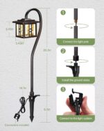 LITFIT Low Voltage Landscape Lighting 4-Pack, Aluminum 12V 3000K Electric Pathwa... - Image 4