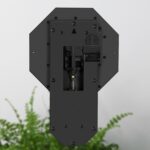 Pendulum Wall Clock Battery Operated, Imitation Wood Plastic Regulator Clock wit... - Image 6