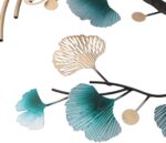 Gdrasuya10 43.31 * 26.77Inch 3D Ginkgo Tree Leaf Metal Wall Art Modern Luxury Me... - Image 5
