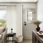 Living Room Curtains 112 Inch Length 2 Panels Set Grommet Ring Top Linen Sheer C... - Image 5