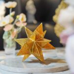 Braxio Modern Style Indoor Home Decor - Resin Gold Multi-Angle Stars Abstract Ge... - Image 6
