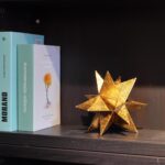 Braxio Modern Style Indoor Home Decor - Resin Gold Multi-Angle Stars Abstract Ge... - Image 7