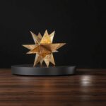 Braxio Modern Style Indoor Home Decor - Resin Gold Multi-Angle Stars Abstract Ge... - Image 10