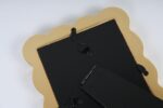 4x6 Picture Frame, Display Pictures 4x6 with Mat, Wavy Edge Wood Photo Frame for... - Image 9