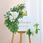 Artificial Italian Ruscus Greenery Stems, Faux Green Leaf Garland Branches Hangi... - Image 3
