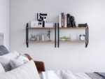 Wallniture Ponza 24 Inch Wood Floating Shelves for Wall, 2-Tier Kitchen Pantry O... - Image 5