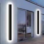 2pcs 24in Exterior Wall Lights,4.33in Wide Dimmable Modern Outdoor Wall Lights f... - Image 9