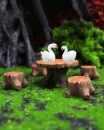 Miniature Garden Furniture Resin Table Chairs Figurines, Fairy Garden Accessorie... - Image 5