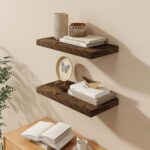 Fun Memories Floating Shelves 24 Inch Long, 9.3 Inch Deep Floating Shelf for Lvi... - Image 3