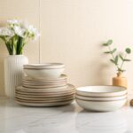 AmorArc 8.5'' Large Pasta Bowls, 36oz Ceramic Salad Serving Bowls Set of 6 for K... - Image 6