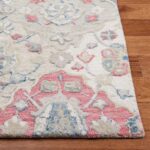 SAFAVIEH Glamour Collection 9' x 12' Ivory/Red GLM622A Handmade Premium Wool Are... - Image 6