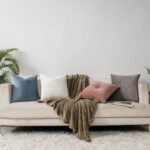 Light Blue Soft Velvet Throw Pillow Covers 20x20 inch Set of 2 for Sofa Couch Be... - Image 5