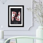 Wynwood Studio Red Basketball Sneakers Wall Art Street Style Home Décor Framed P... - Image 5