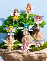 8Pcs Miniature Fairy Figurines, Mini Fairies for Fairy Garden, Small Fairies Gar... - Image 6
